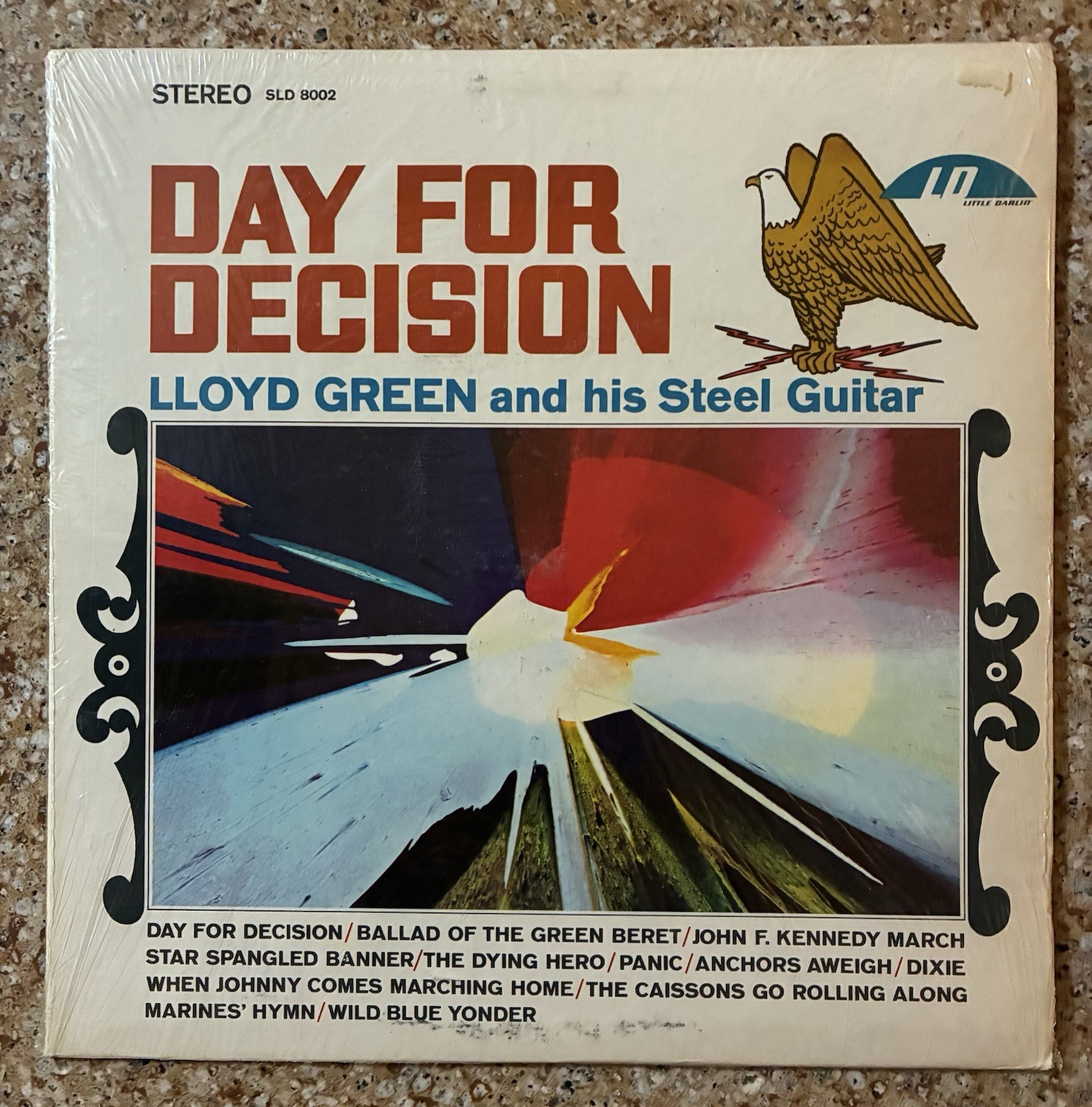 Lloyd Green & his Steel Guitar Day For Decision 1966 LP Stereo SLD 8002 VG+/VG