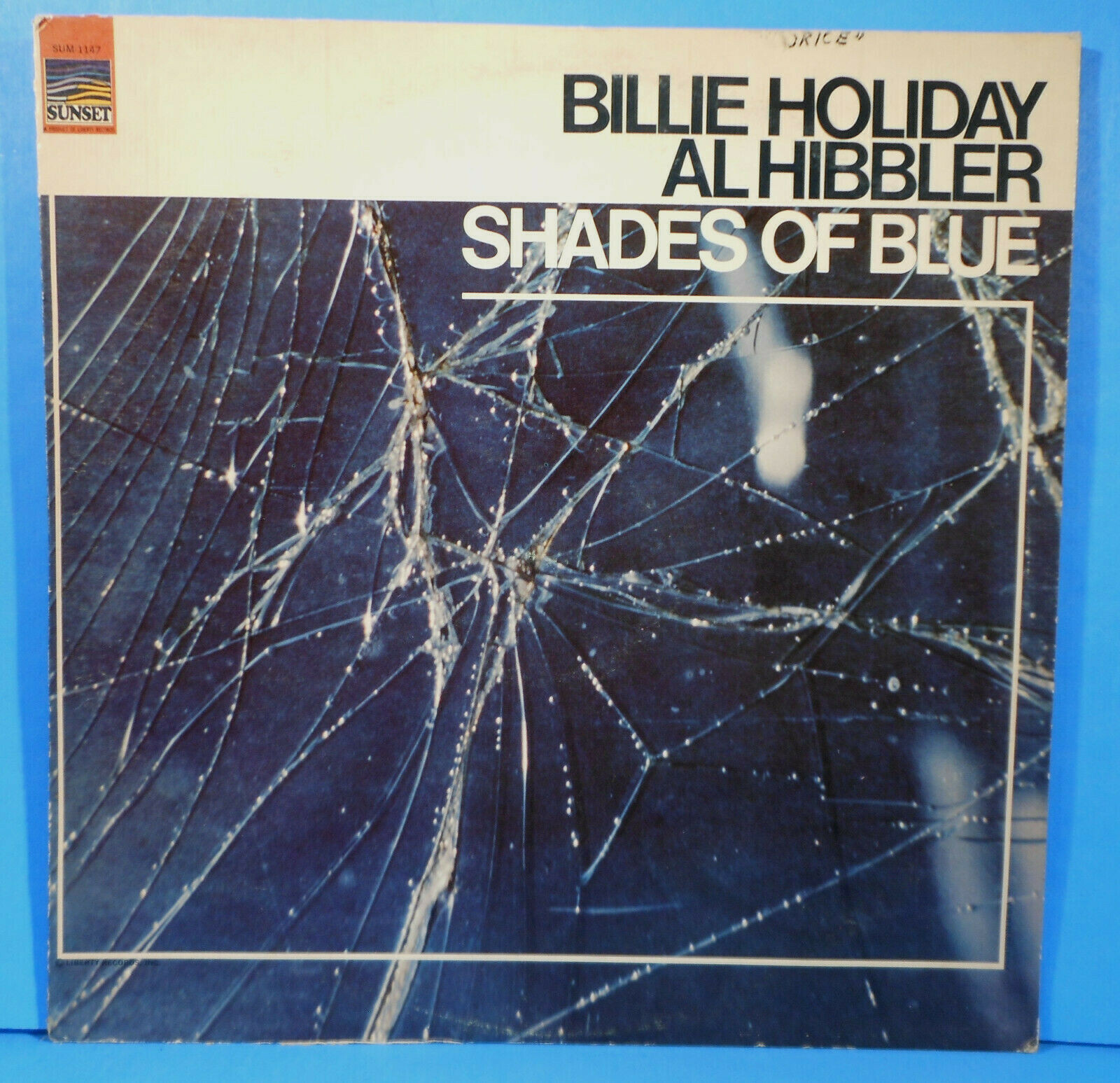 BILLIE HOLIDAY AL HIBBLER SHADES OF BLUE LP 1968 MONO GREAT CONDITION! VG+/VG+!!