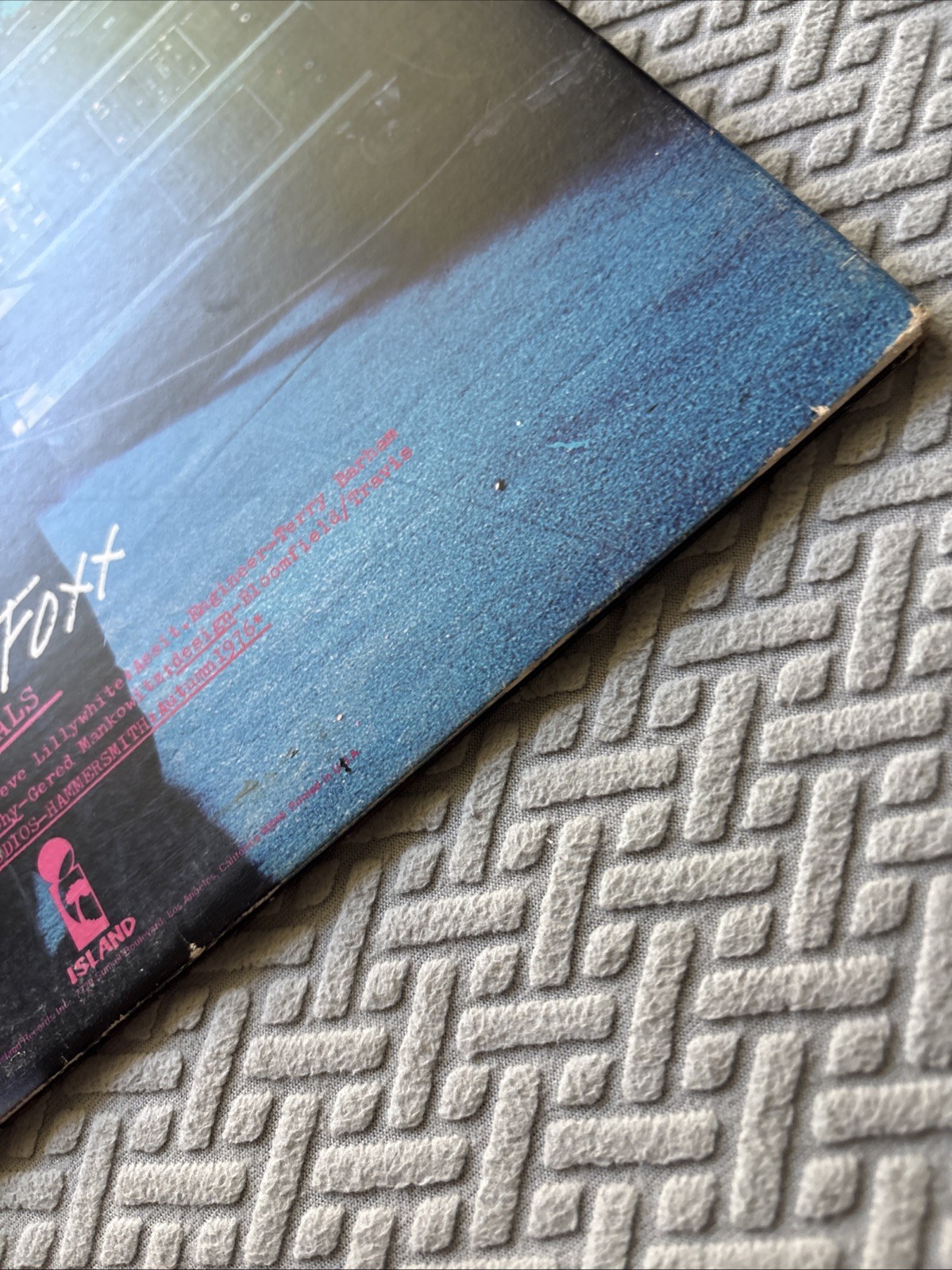 Ultravox!: Self Titled Debut Vinyl LP – 1977 Island ILPS 9449