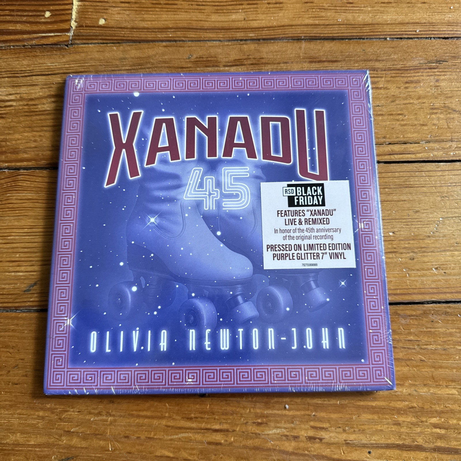 RSD BLACK FRIDAY OLIVIA NEWTON JOHN XANADU PURPLE GLITTER VINYL7″*NEW*Sealed!*