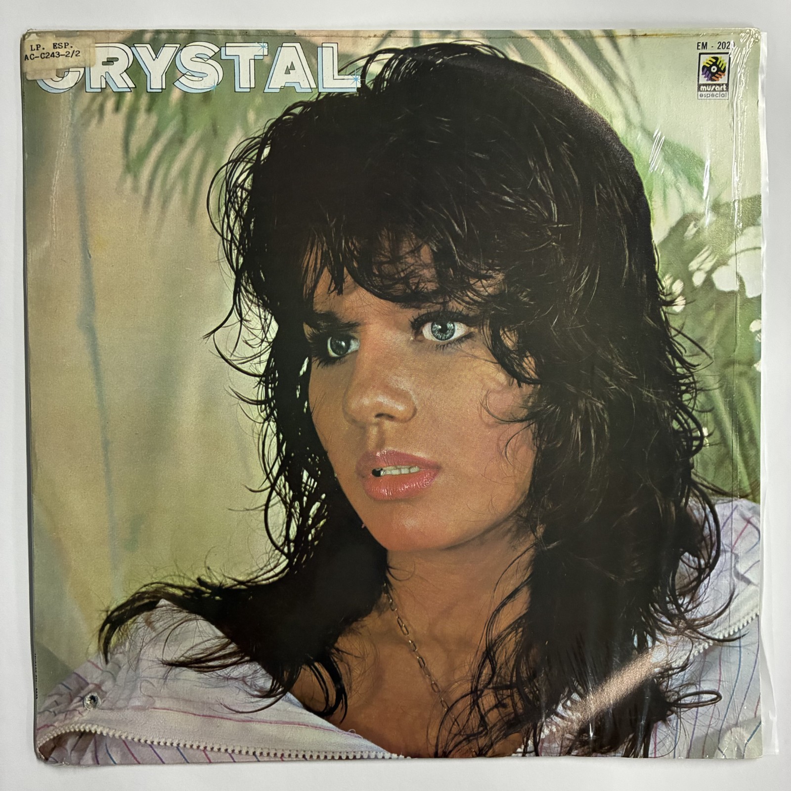 CRYSTAL – CRYSTAL – 1986 MEXICAN LP PUNCH HOLE COVER, LATIN POP