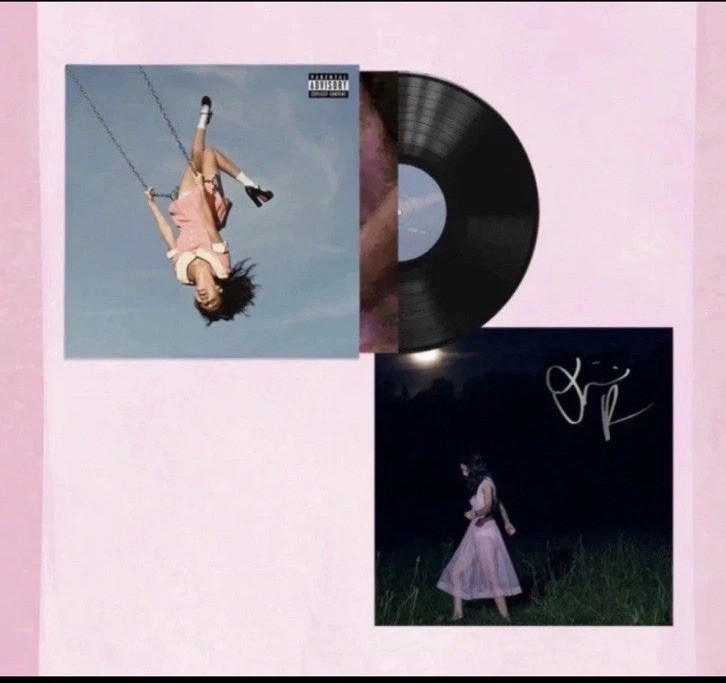 New! Olivia Rodrigo Signed Vinyl You Seem Pretty Sad For A Girl So in Love