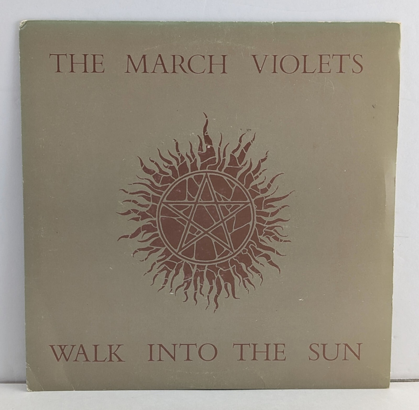 The March Violets Walk Into The Sun 7″ Vinyl Single 1984 Rebirth VRB 24