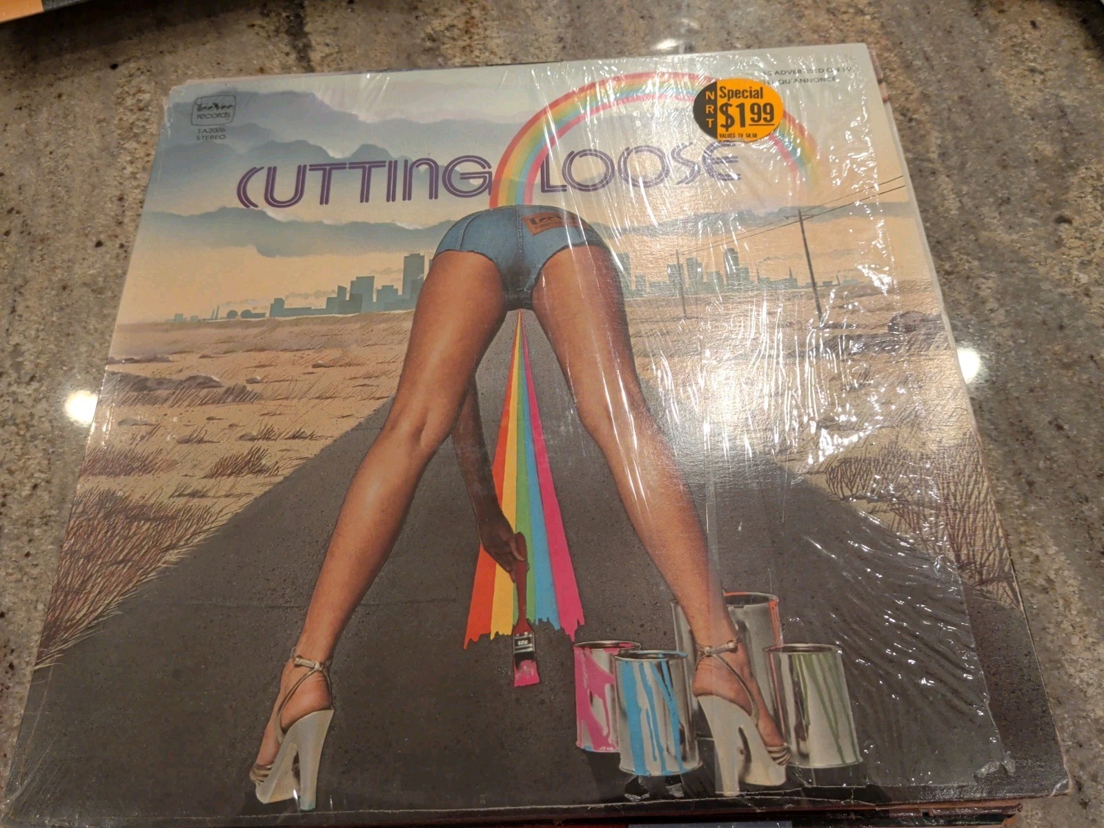 Cutting Loose LP Vinyl TeeVee Records Pop Rock 1978 Shrink Mint