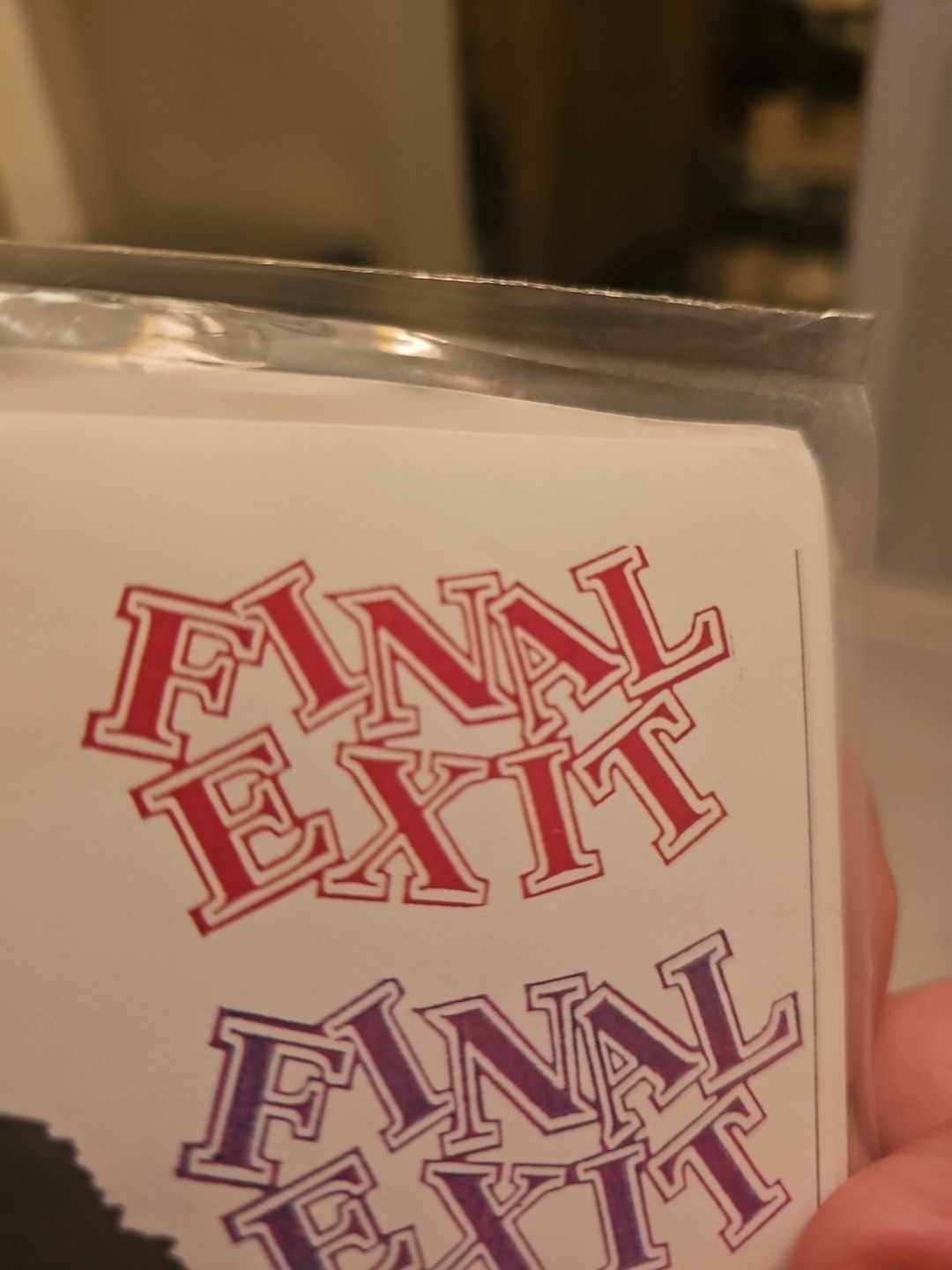 GONKULATOR FINAL EXIT SPLIT 7″ RARE BLUE VINYL BLACK METAL NOISE GRINDCORE
