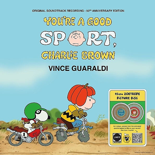 Vince Guaraldi – You’re A Good Sport Charlie Brown 45 rpm Zoetrope LP Vinyl NEW