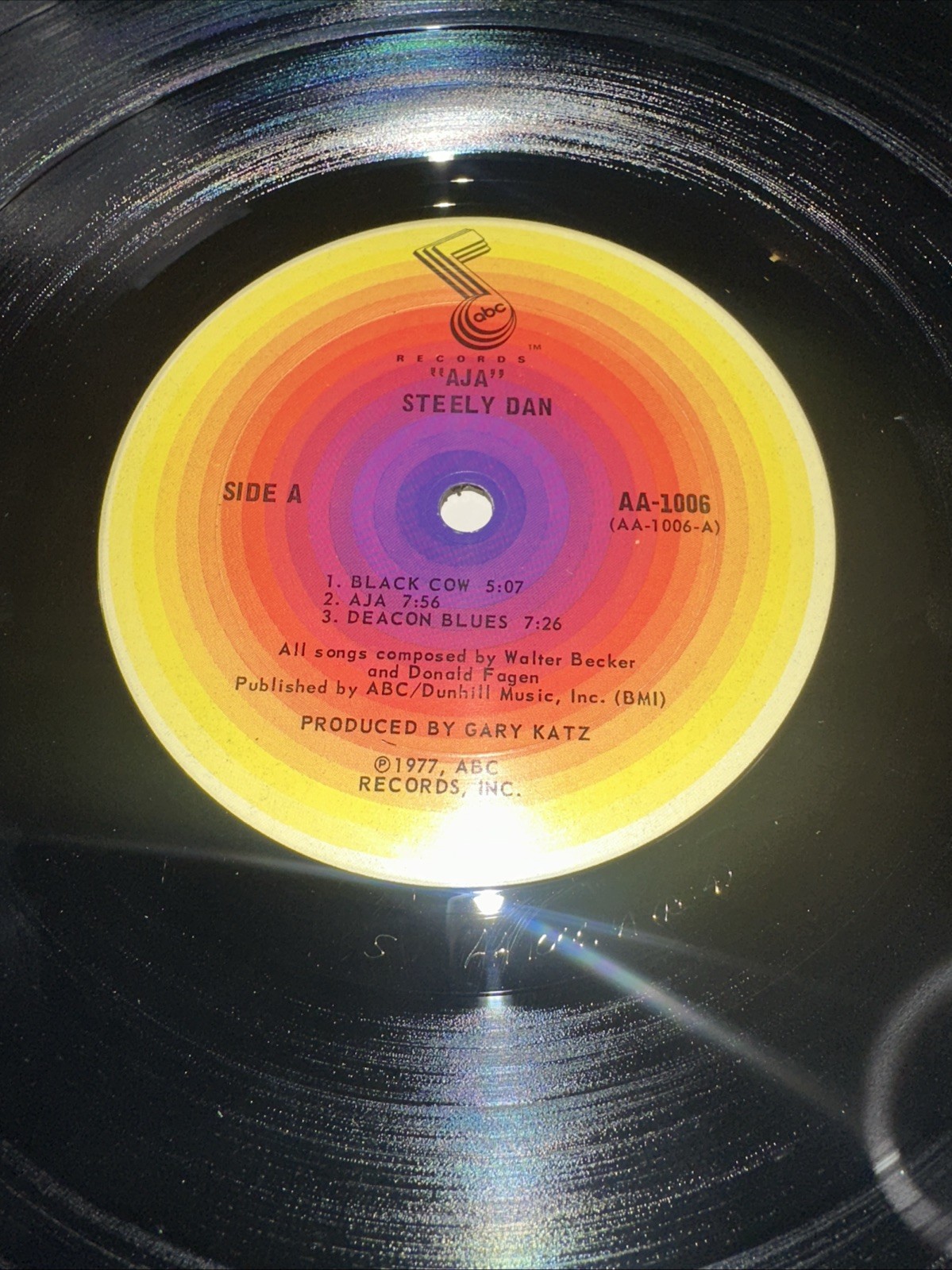 Steely Dan Aja Vinyl LP 1977 ABC Records First Press