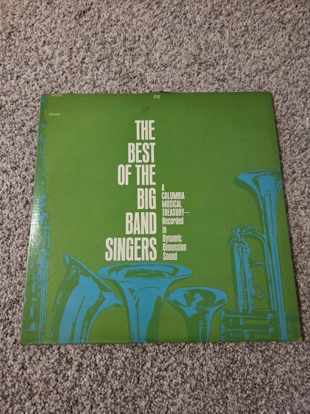 LP Various – The Best Of The Big Band Singers COLUMBIA D 405 – US 1968 MONO