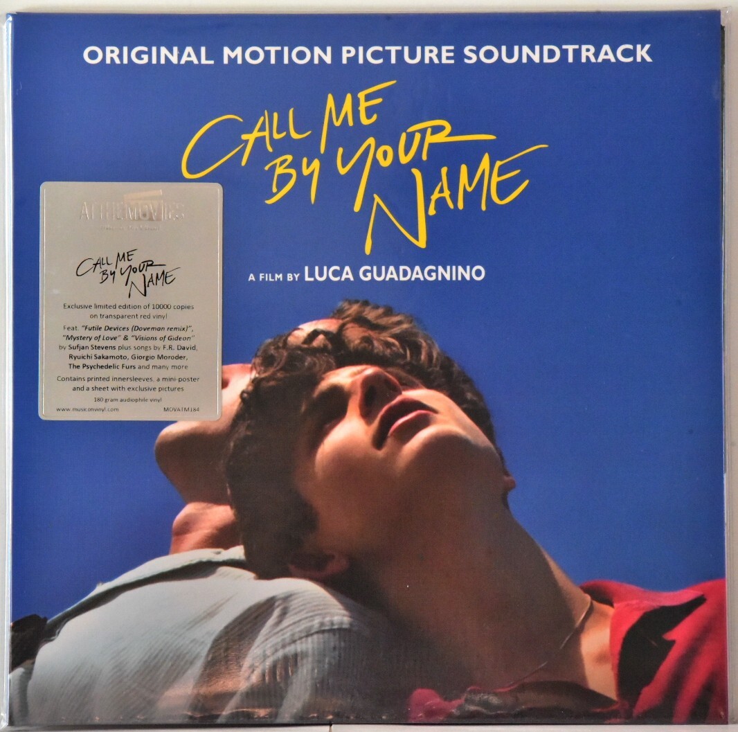 MOVATM184 SDTK GUADAGNINO “Call Me by Your Name” #2LP 180g COLOR “RED” #09214 SS