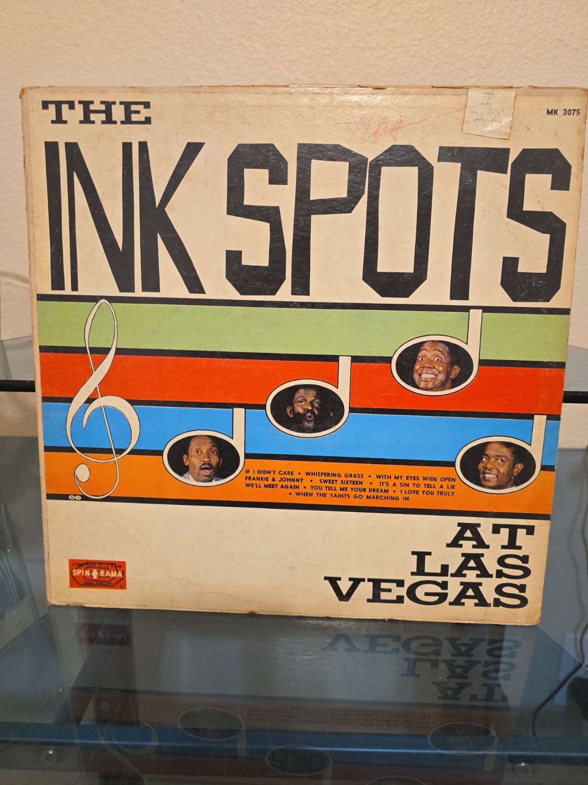 The Ink Spots At Las Vegas 33 RPM album