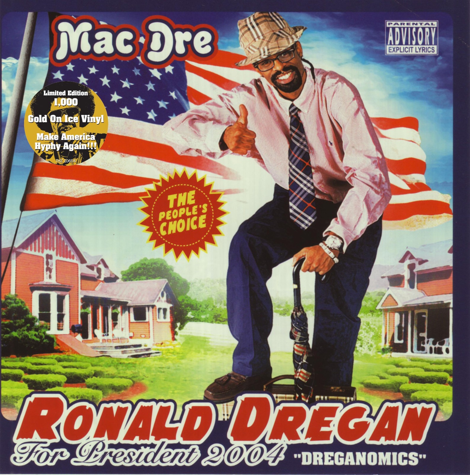 MAC DRE RONALD DREGAN – DREGANOMICS (COLV) (GOL) (LTD) VINYL LP NEW