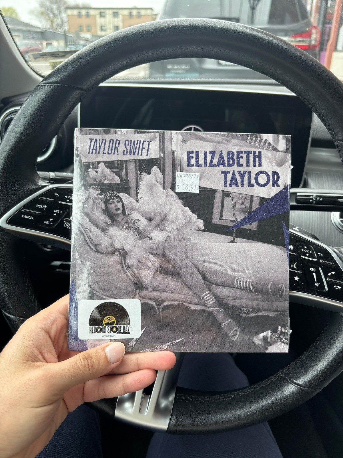 Taylor Swift Elizabeth Taylor RSD 2026 7” Violet Glitter Vinyl Sealed