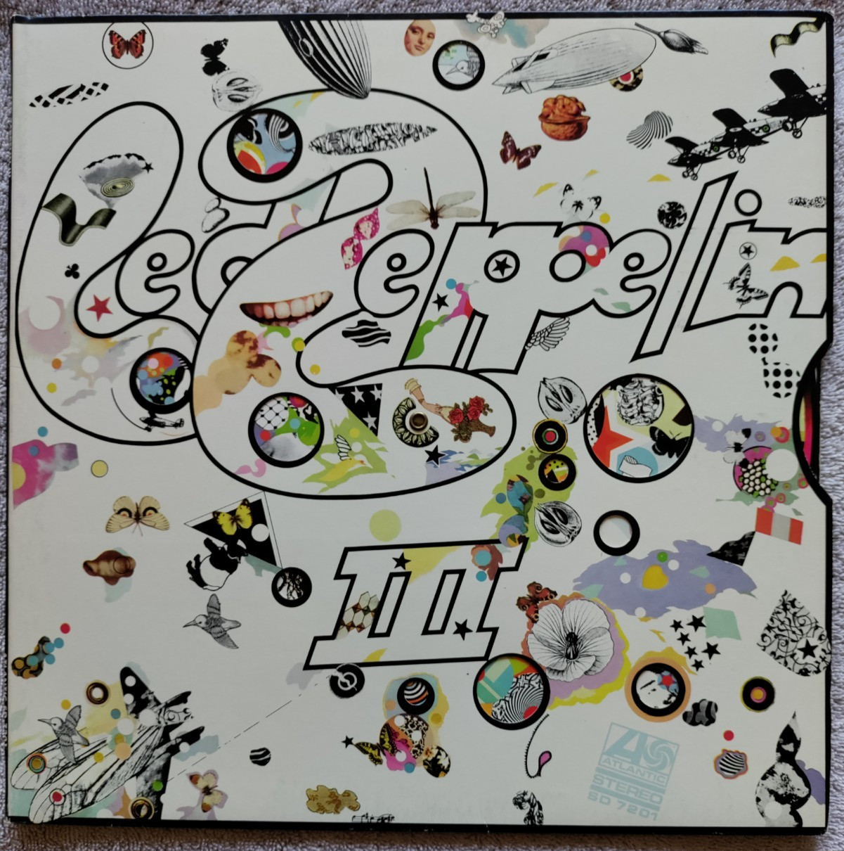 LED ZEPPELIN “III” GATEFOLD LP VINYL 1970 SD 7201 CHECK DESCRIPTION