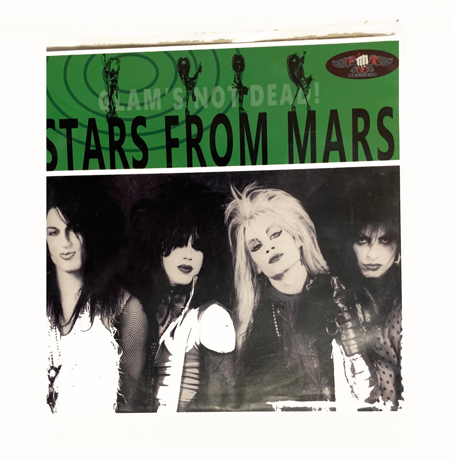 Stars From Mars 45 Record Glam Rock Red Vinyl