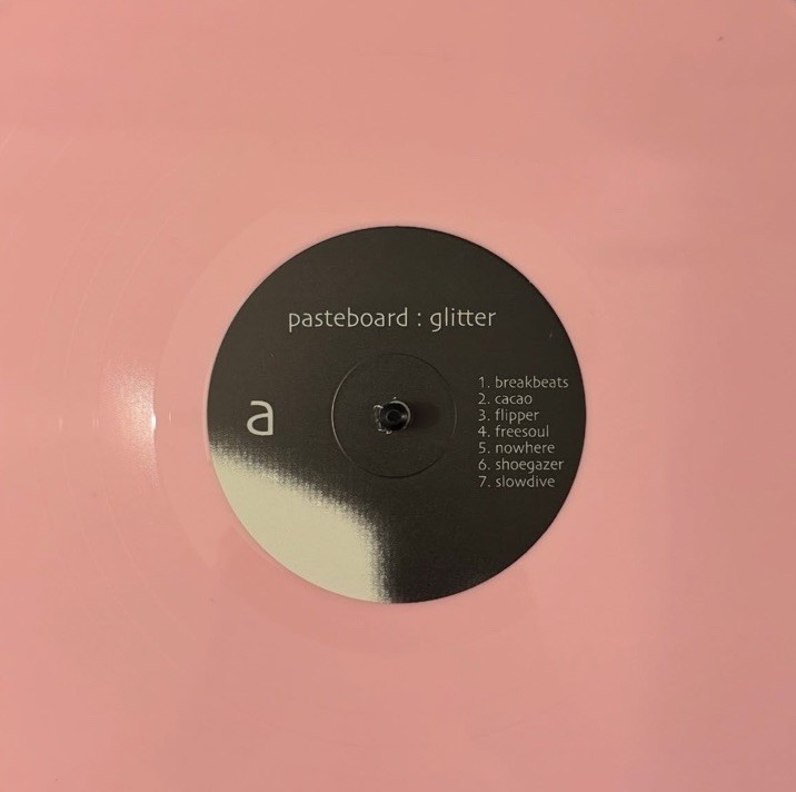 RARE Pasteboard / Glitter VINYL RECORD (2025 PINK VERSION, 100 MADE)