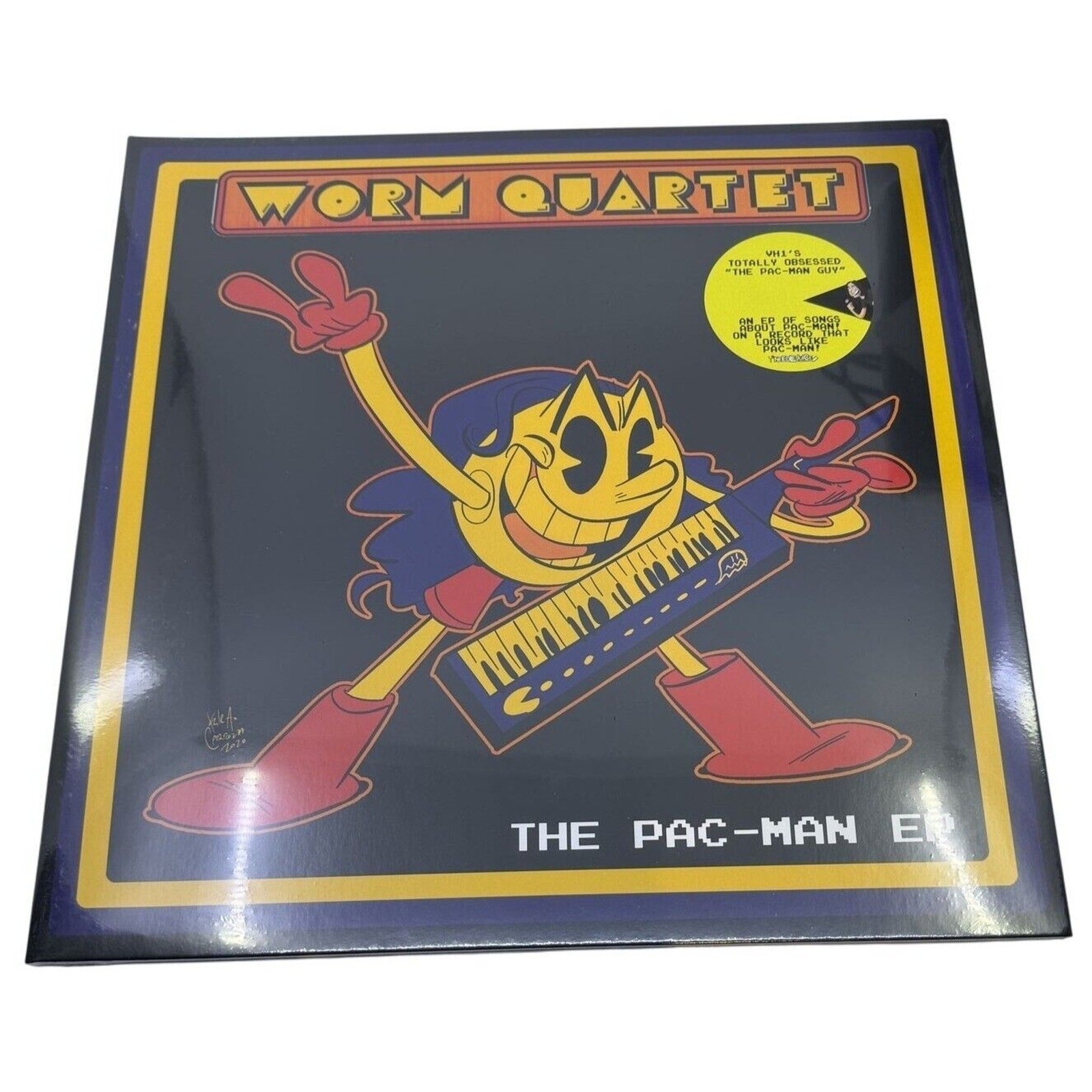 Worm Quartet “The Pac-Man EP” 12″ Vinyl Record