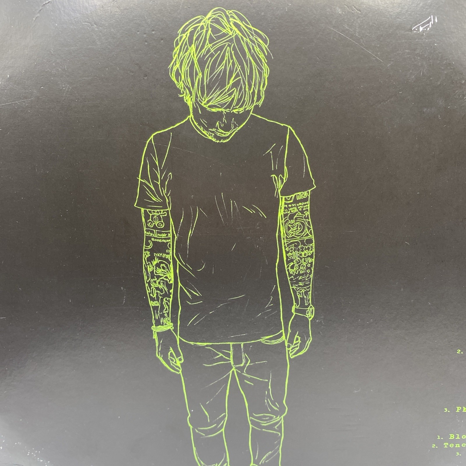 Ed Sheeran X Multiply Vinyl 2LP Record Album 2014 Green Black Gatefold 45 RPM