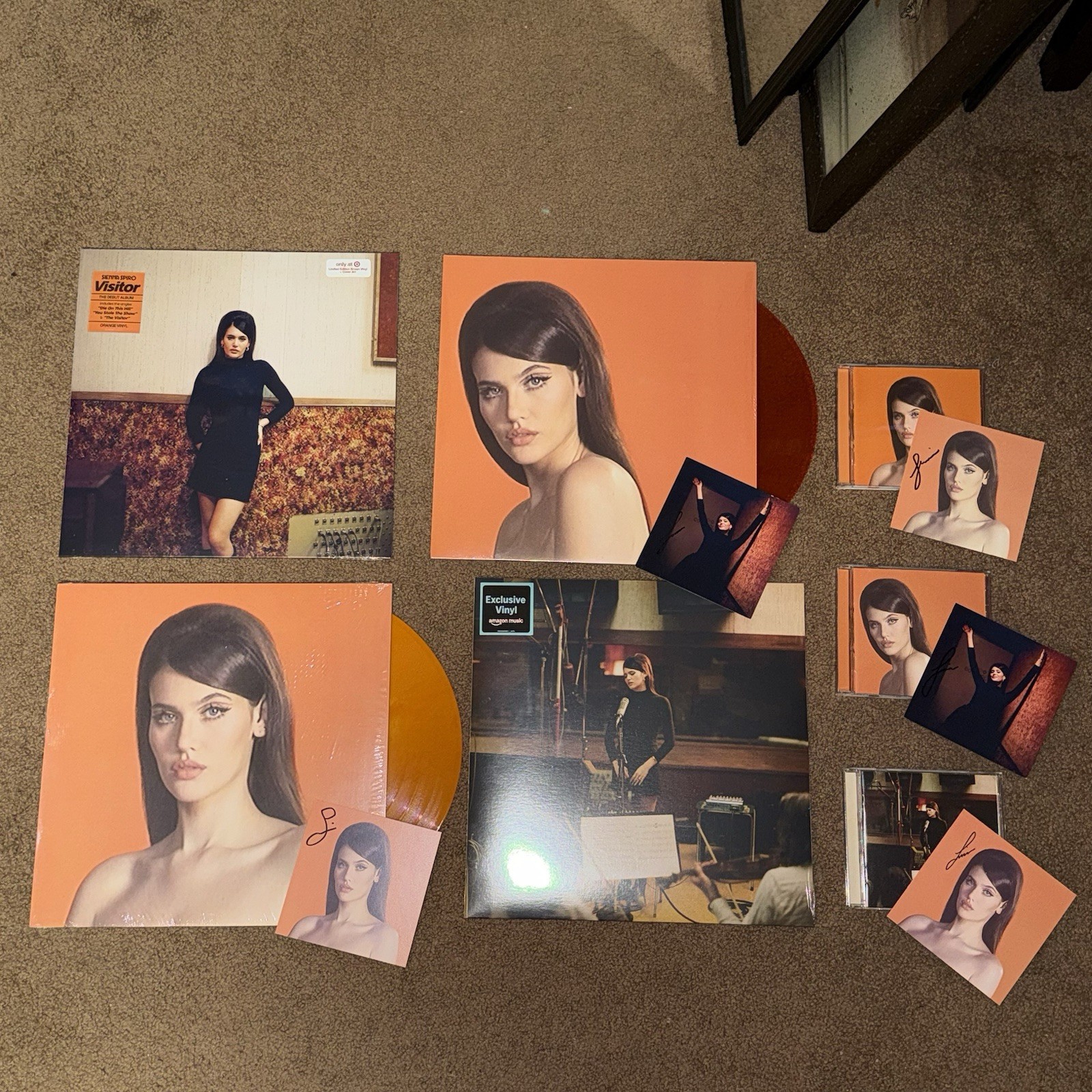Sienna Spiro The Visitor SIGNED Vinyl + CD Bundle