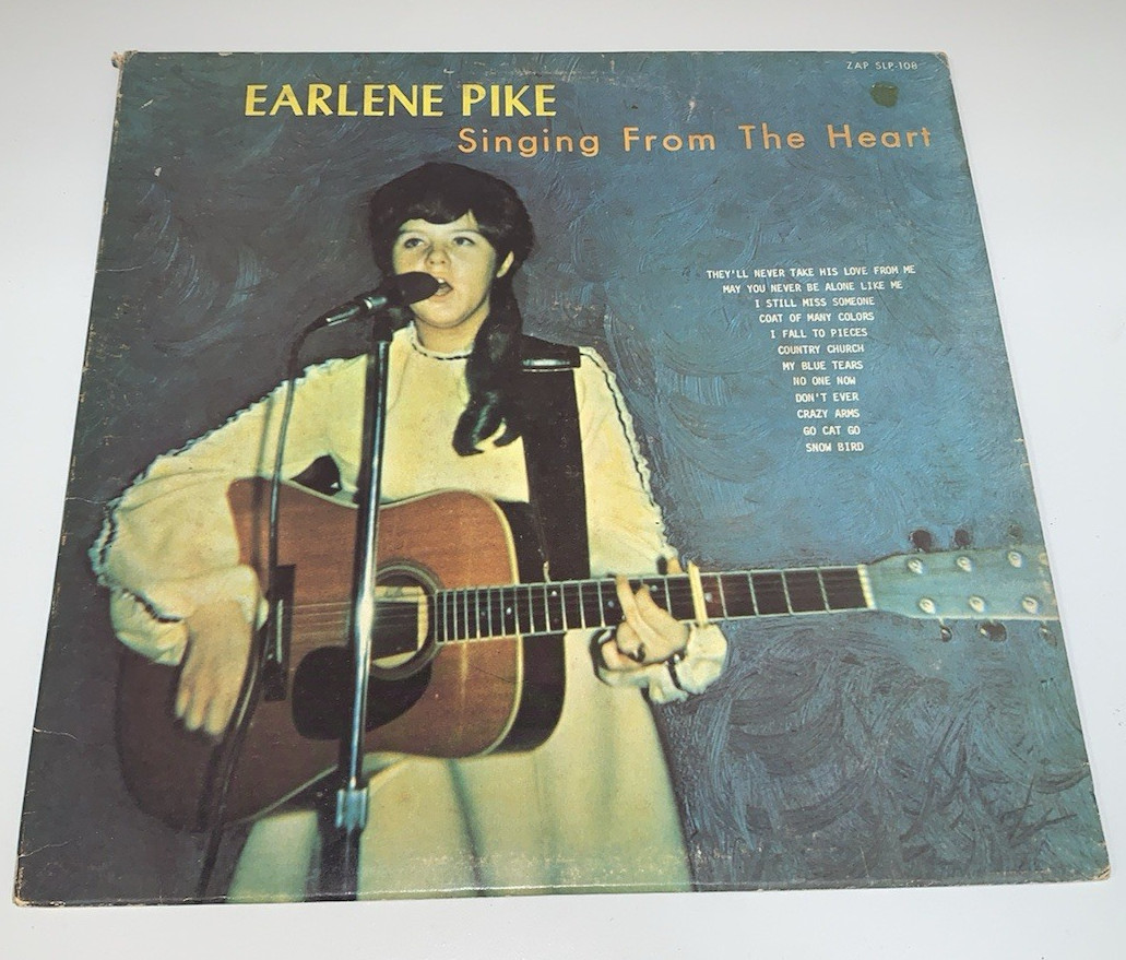 Earlene Pike Singing From The Heart Zap Connecticut 1973 Rockabilly Bluegrass