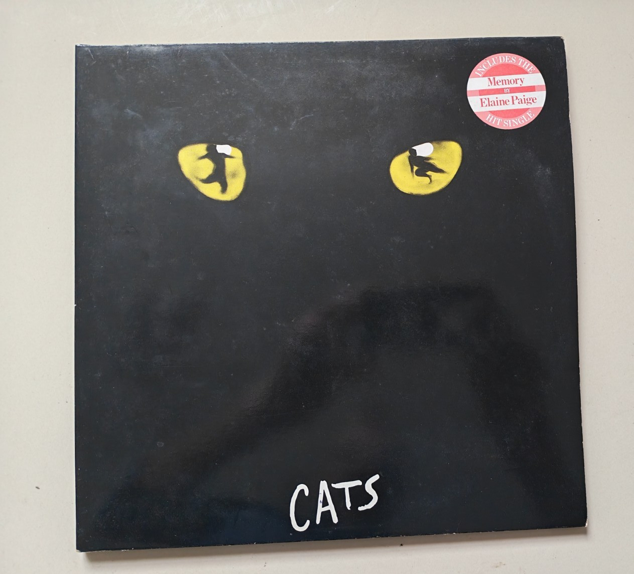 Cats Andrew Lloyd Webber Musical Double LP 1981 Vinyl Record Polydor CATX 001