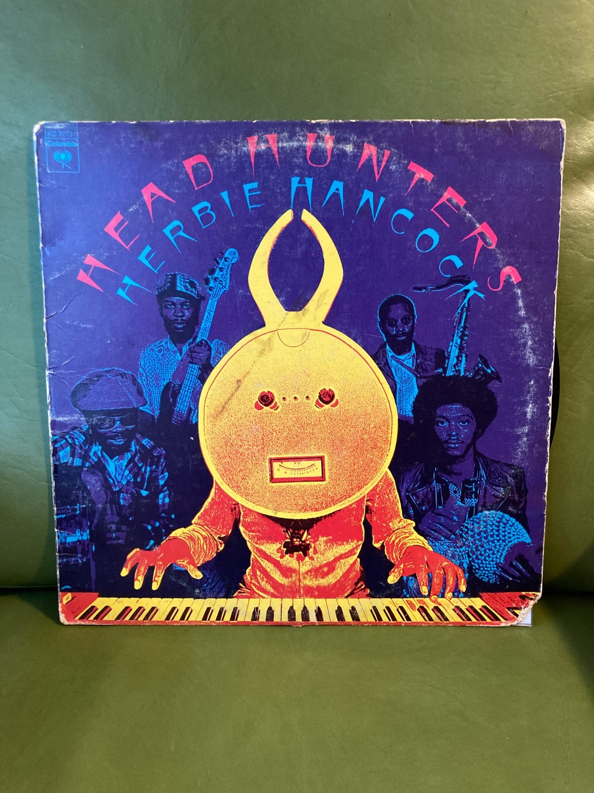 Herbie Hancock Head Hunters Vinyl LP Columbia PC 32731 Jazz Fusion 1973