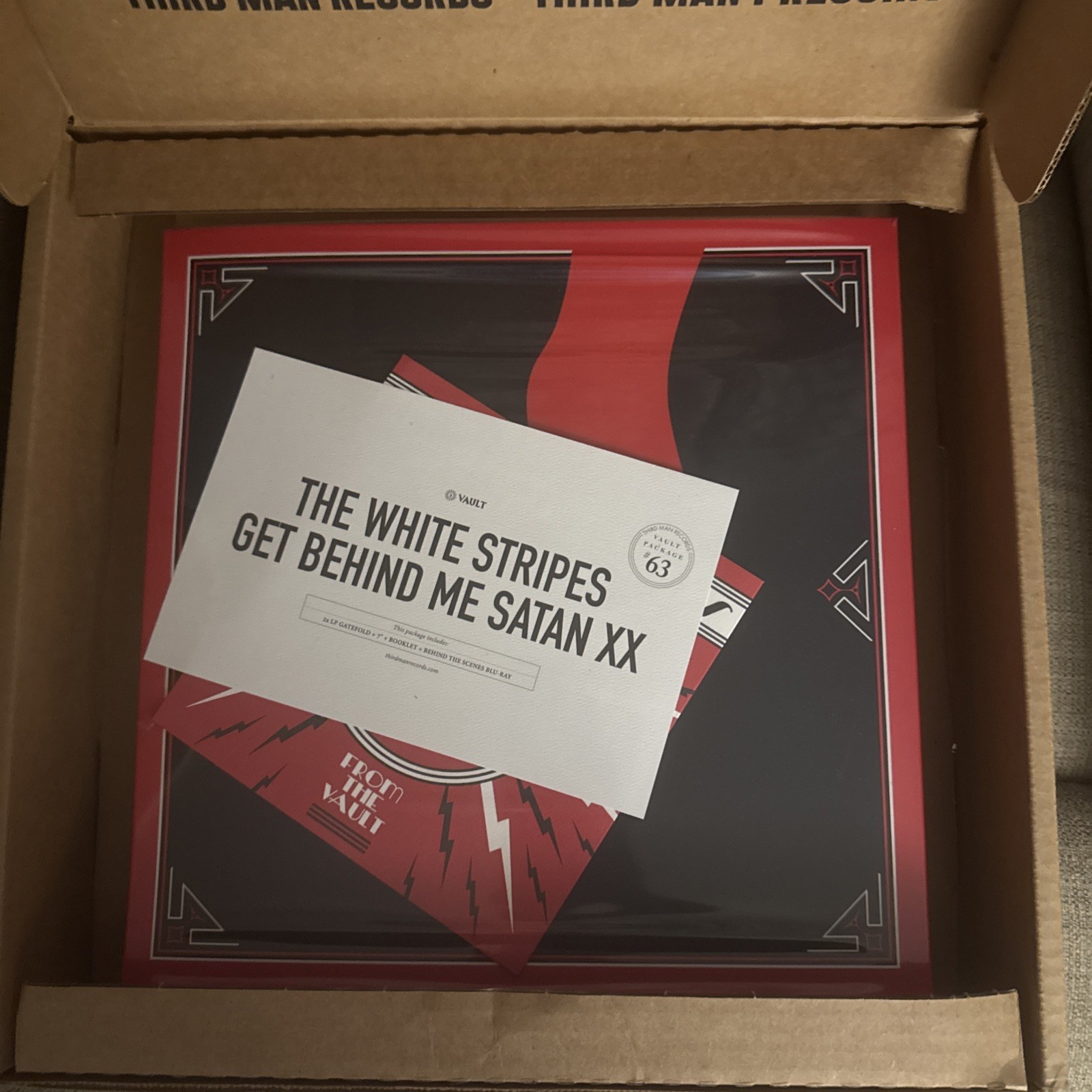 THE WHITE STRIPES – GET BEHIND ME SATAN XX – THIRD MAN VAULT #63 – New/Unplayed