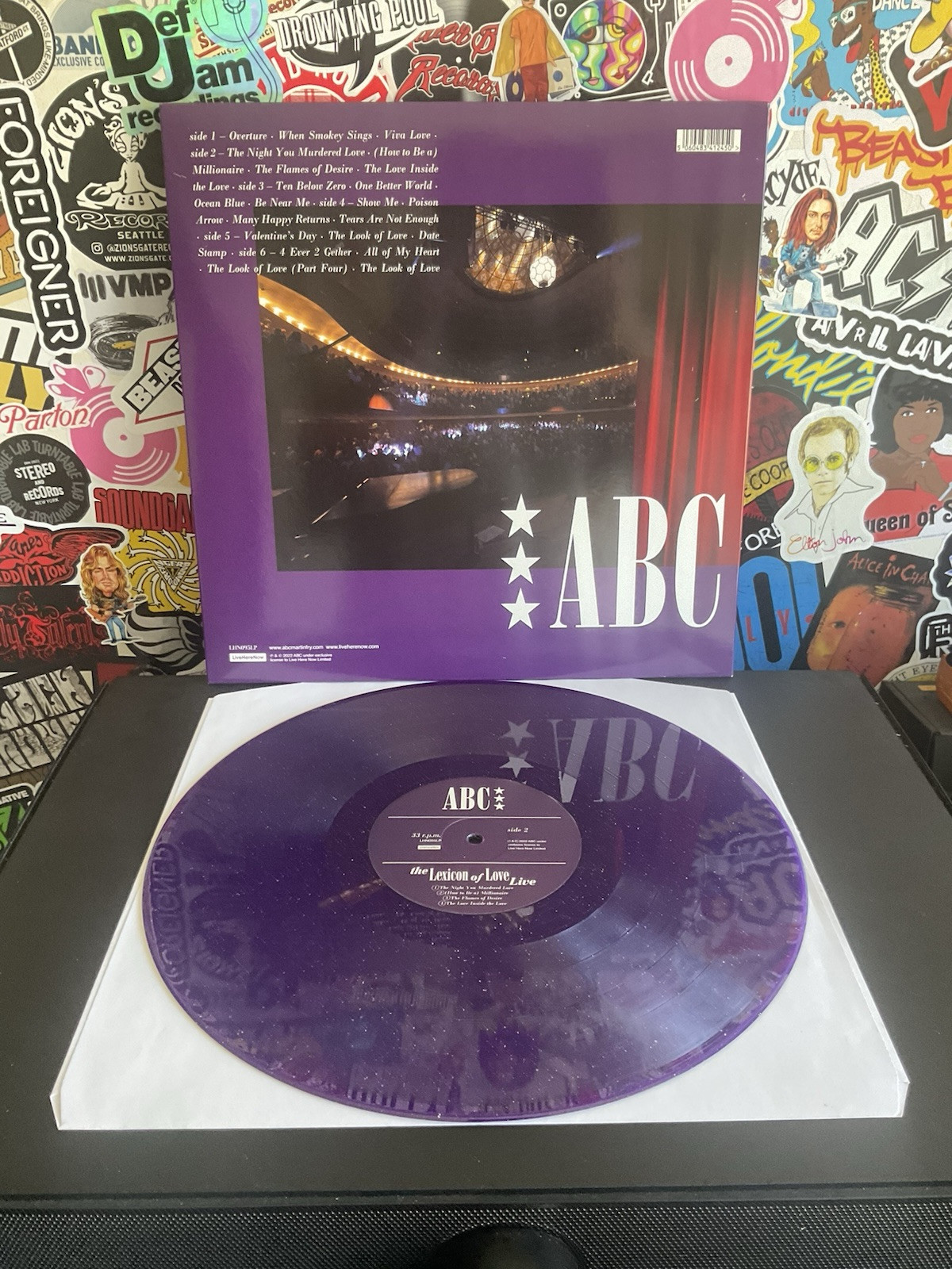 ABC The Lexicon Of Love Live NEW 3LP PURPLE GLITTER VINYL