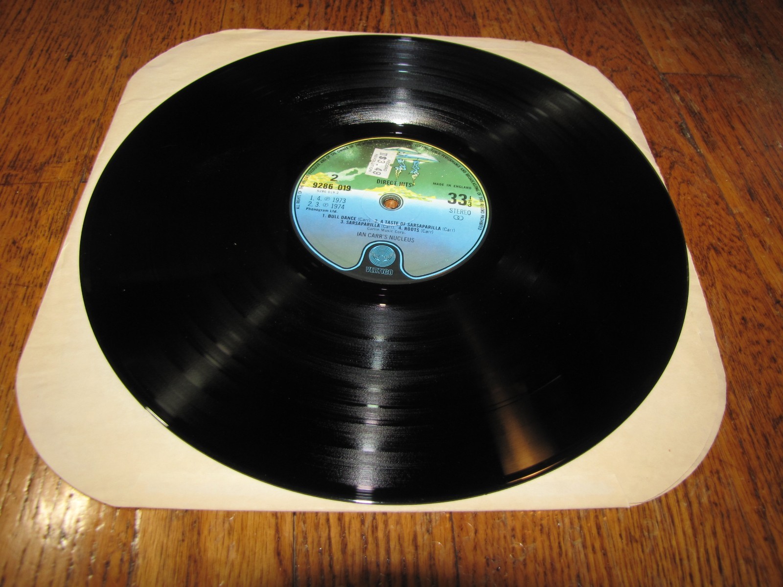 NUCLEUS – DIRECT HITS – VERTIGO RECORDS 9286 019 LP