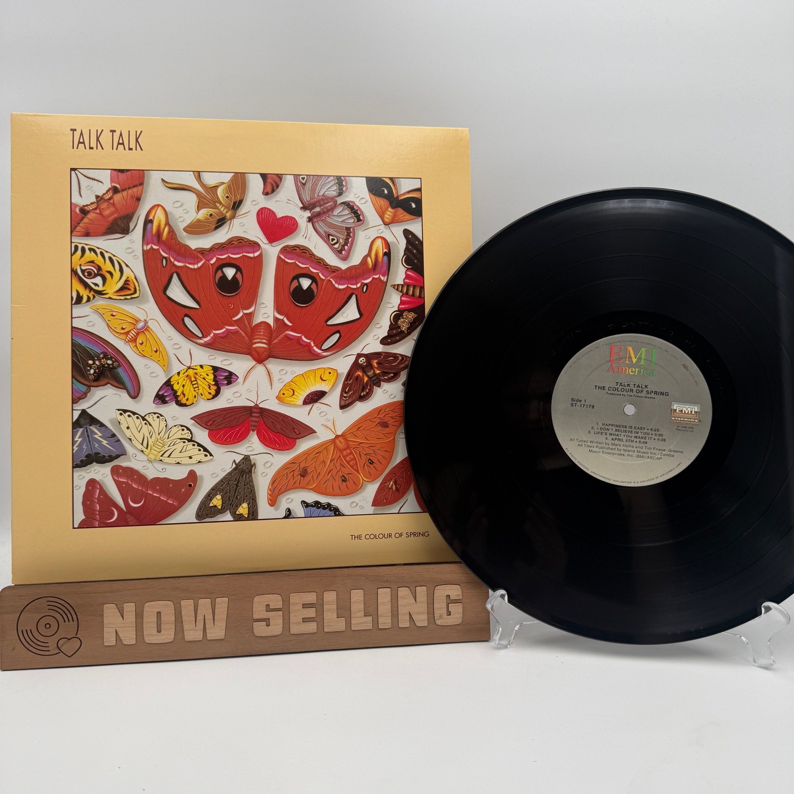 Talk Talk – The Colour Of Spring Vinyl LP Original 1st Press Allied Pressing