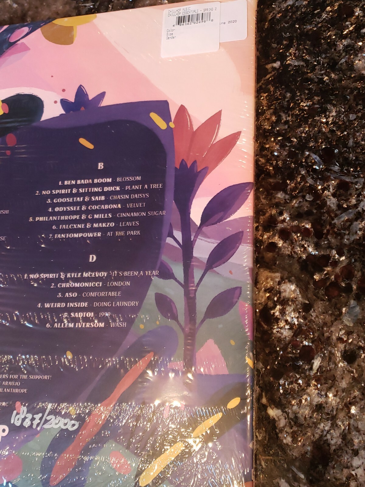 Chillhop Essentials Spring 2020 2LP Vinyl Comp Limited Edition #1837 NEW Lofi