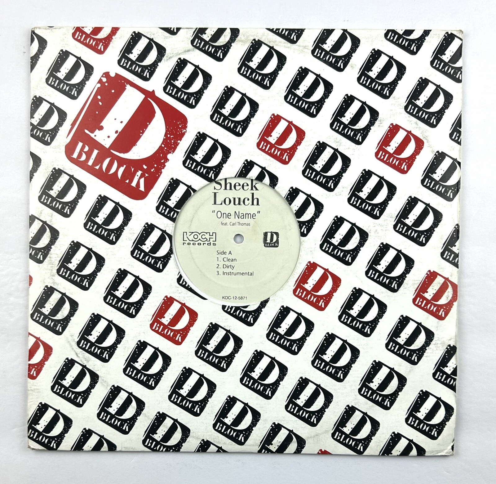 Sheek Louch One Name / Kiss Your A#% Goodbye Remix 2005 12” Unplayed Record NM