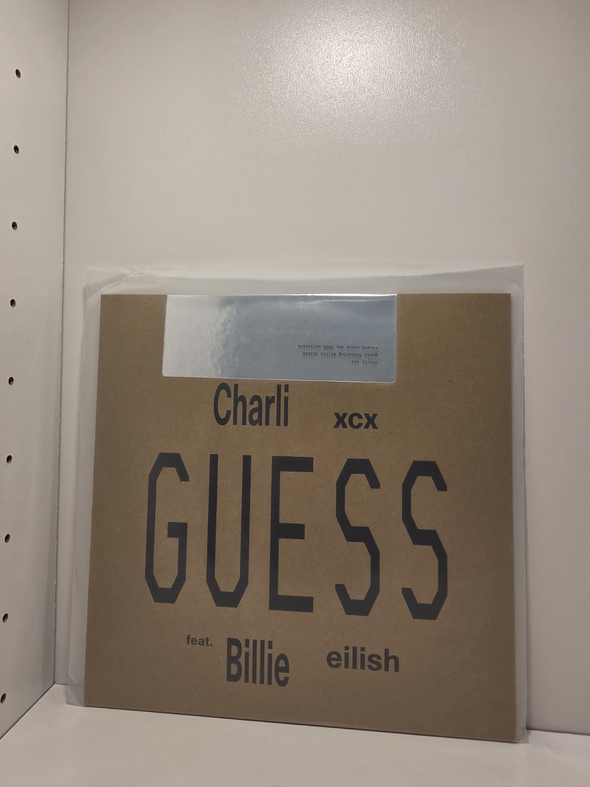 Charli XCX & BILLIE EILISH – Guess (2025 RSD Exclusive) – 7in BRAND NEW 45 Vinyl