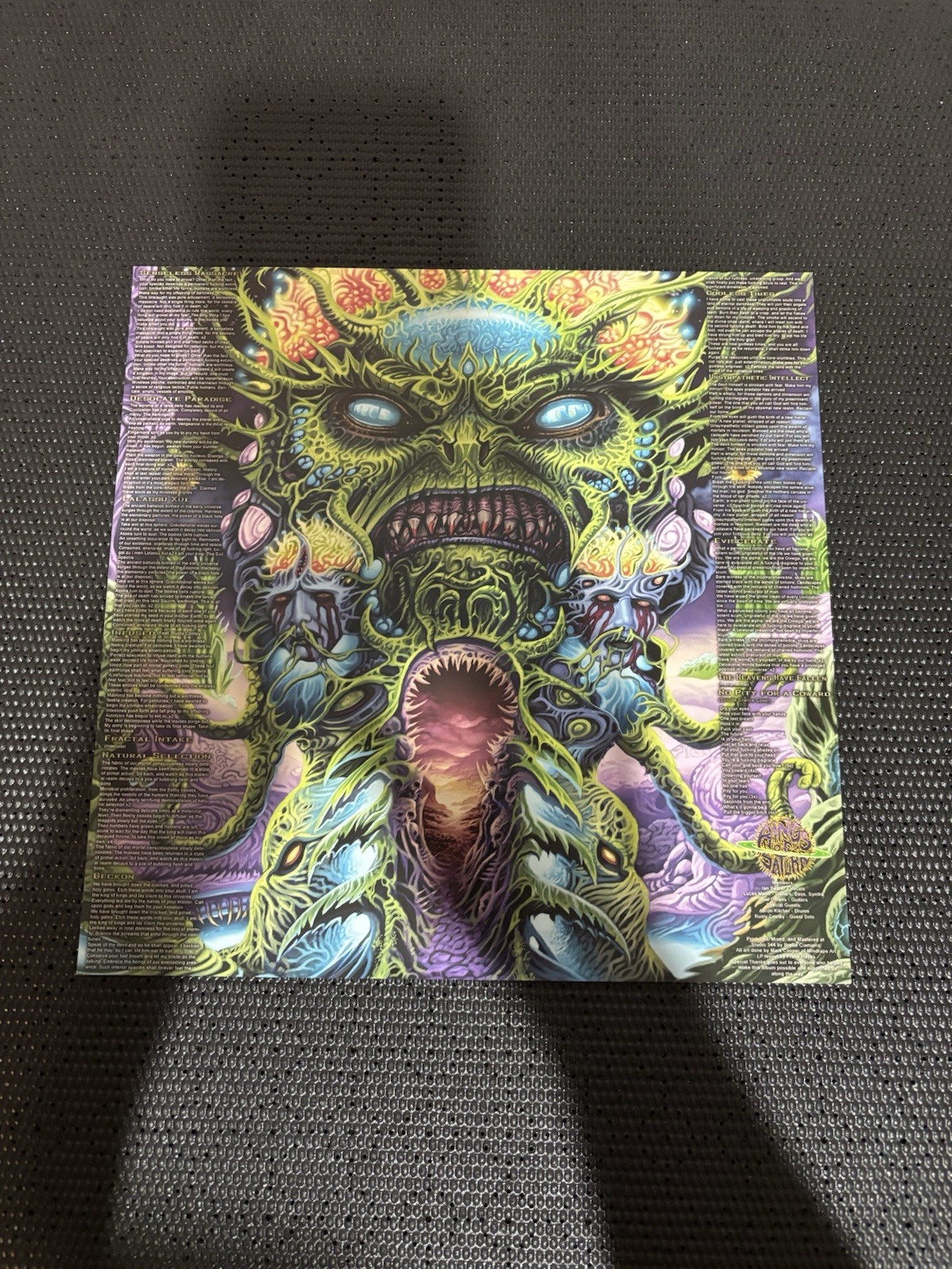 Lugal Ki En By Rings Of Saturn Multicolor Limited Edition Vinyl Death Metal LP