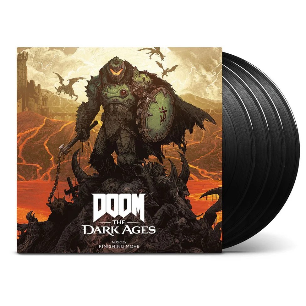 DOOM The Dark Ages Original Video Game Soundtrack 4-Vinyl Record Box Set NEW! bl