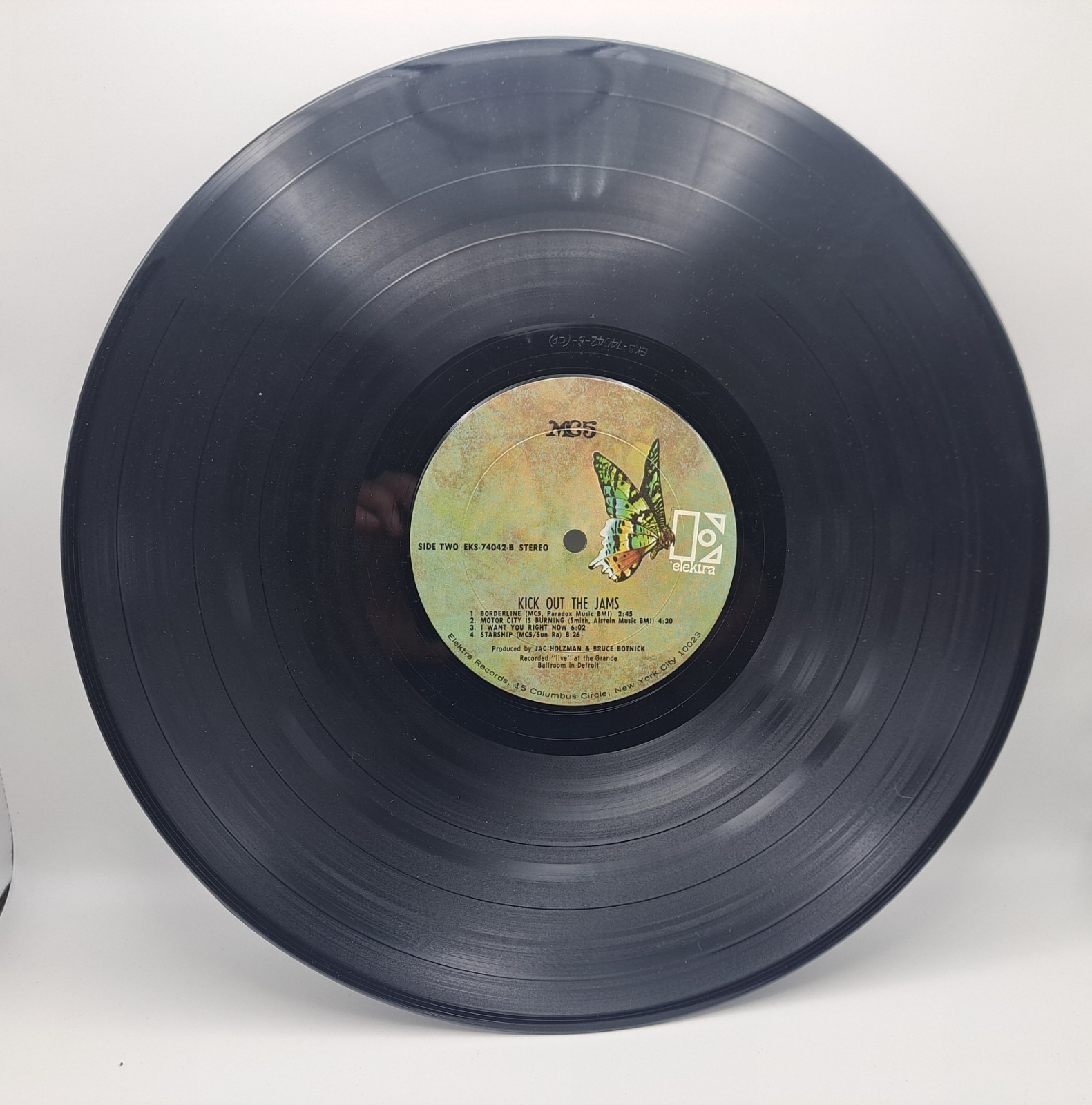 MC5- Kick Out The Jams- Uncensored- 3rd Pressing 1970 – Elektra Butterfly Label