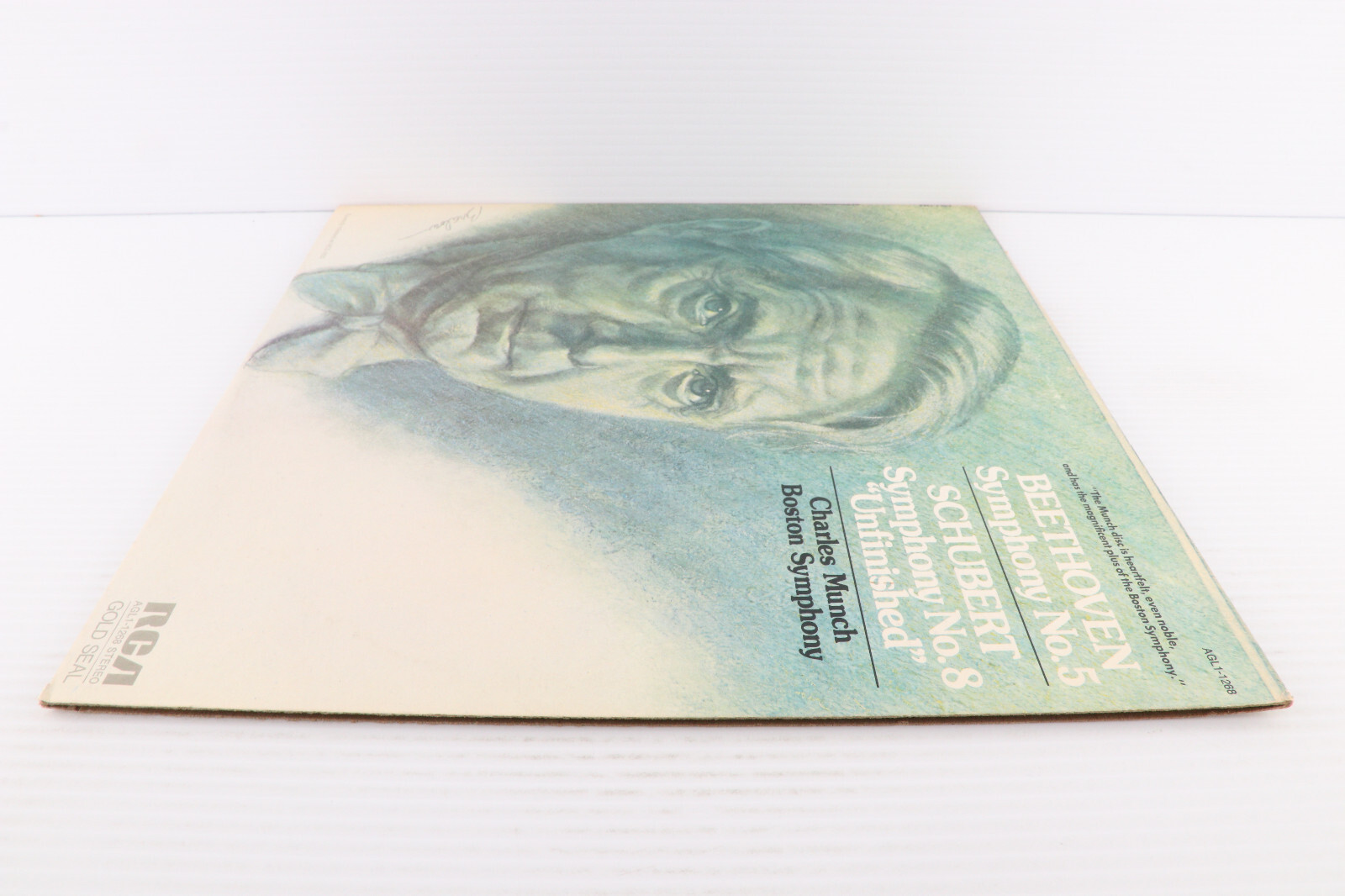 Beethoven, Schubert, Munchl – Symphony No. 5, 8 – 197 Stereo LP Record AGL1-1268