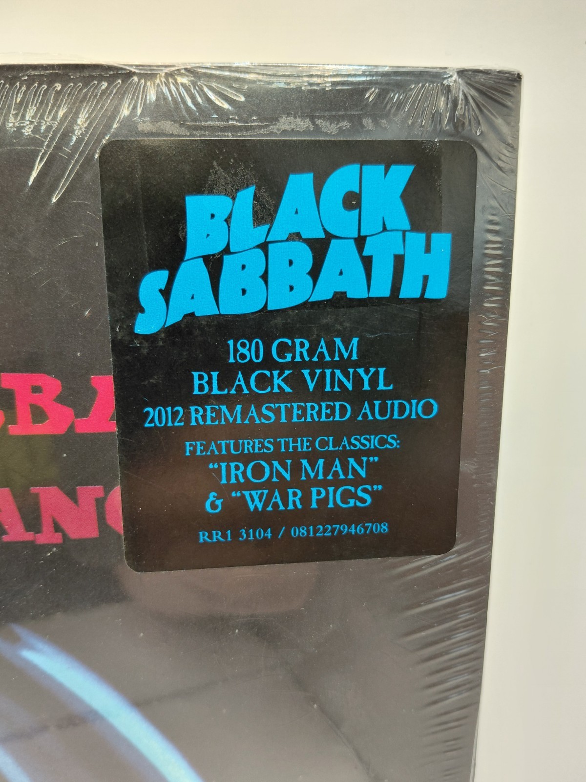 Black Sabbath “Paranoid” 12″ Vinyl Record LP SEALED/NEW, (2016 Reissue)