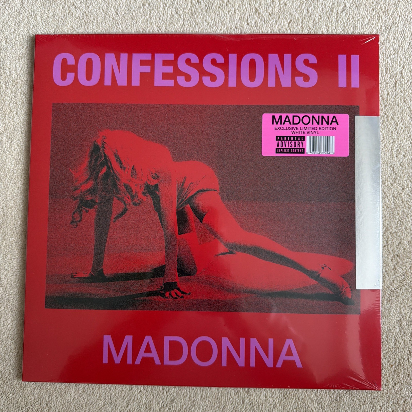 Madonna Confessions II Limited Edition White Vinyl Sealed New