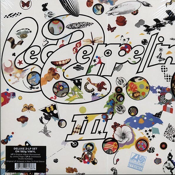 LED ZEPPELIN III Deluxe 2-LP Set w/Studio Outtakes *Sealed*