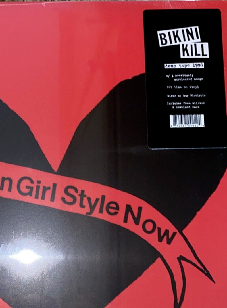 NEW Bikini Kill Lp Revolution Girl Style Now Vinyl w/3 bonus + DL card le tigre