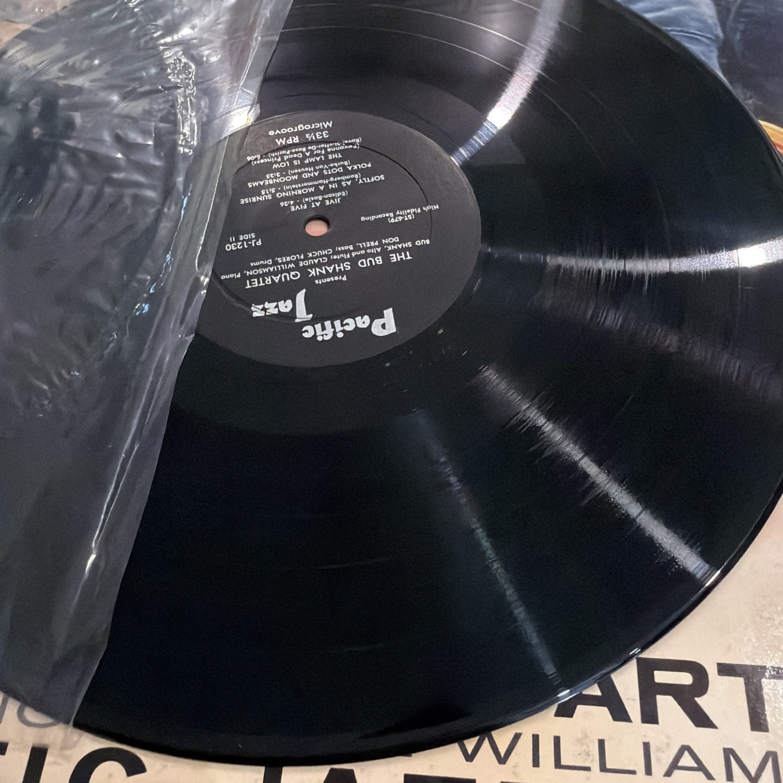 Bud Shank Quartet – FEATURING CLAUDE WILLIAMSON – Pacific Jazz 1230