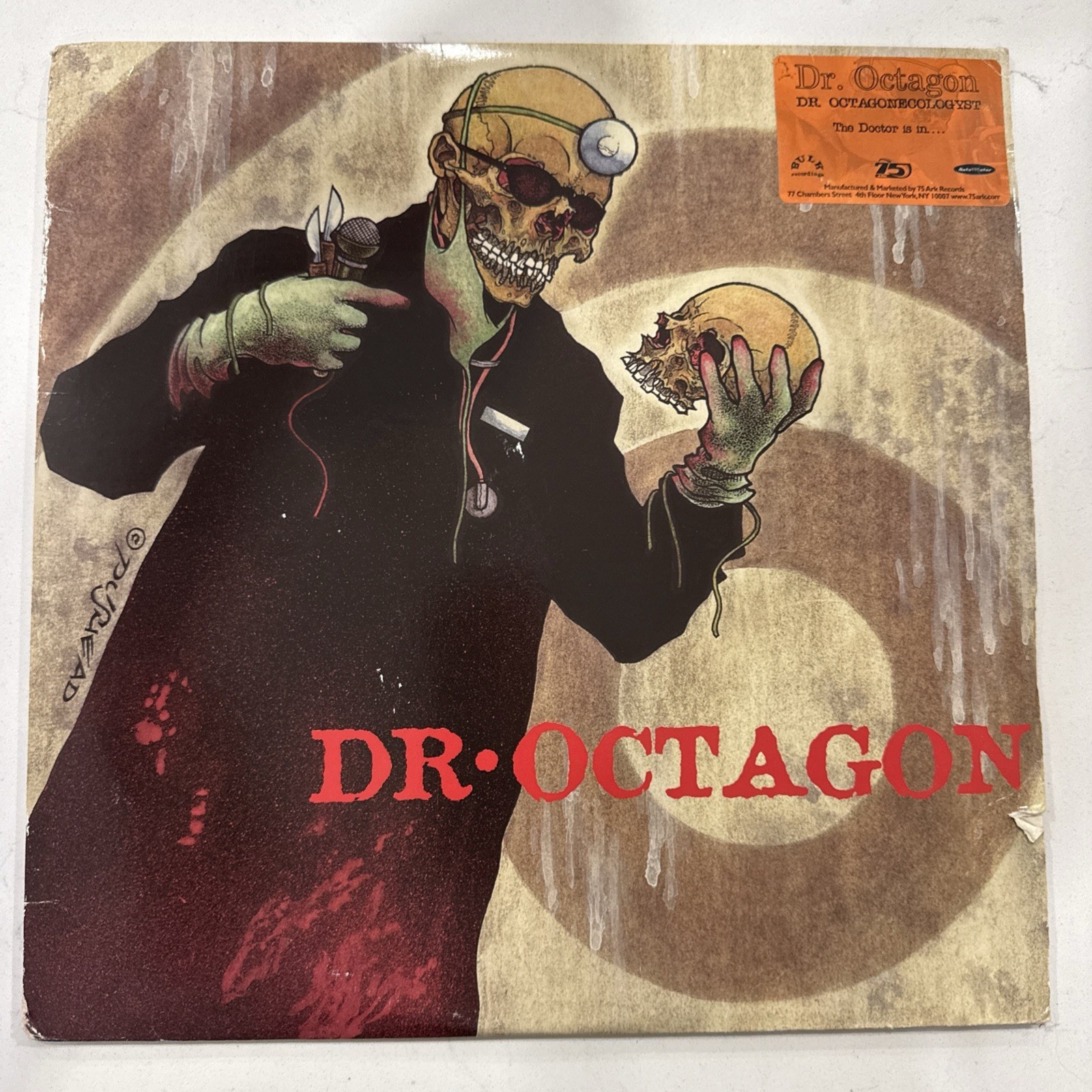 Dr. Octagon / Dr. Octagon 12 Vinyl 1996 US 2LP Bulk Recordings