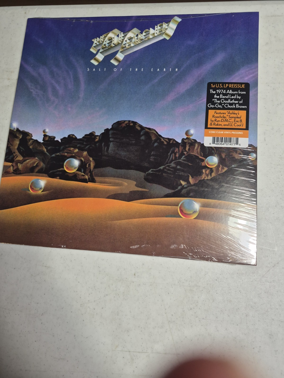 Salt Of the Earth by Soul Searchers (Record, 2023) Coke Clear Vinyl