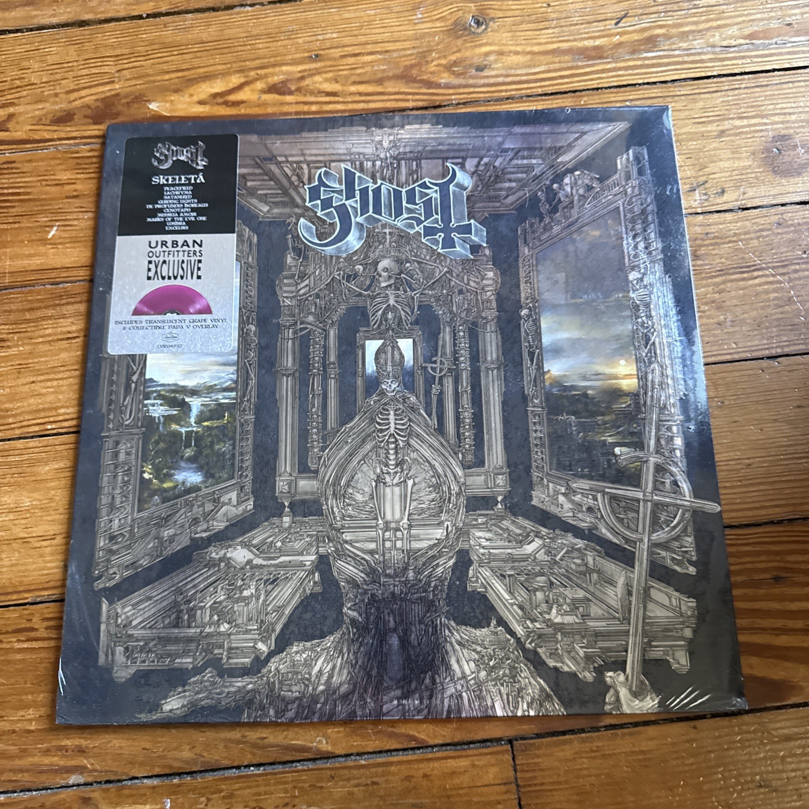 Ghost Skeleta LP SEALED LIMITED URBAN OUTFITTERS PURPLE GRAPE VINYL OOP
