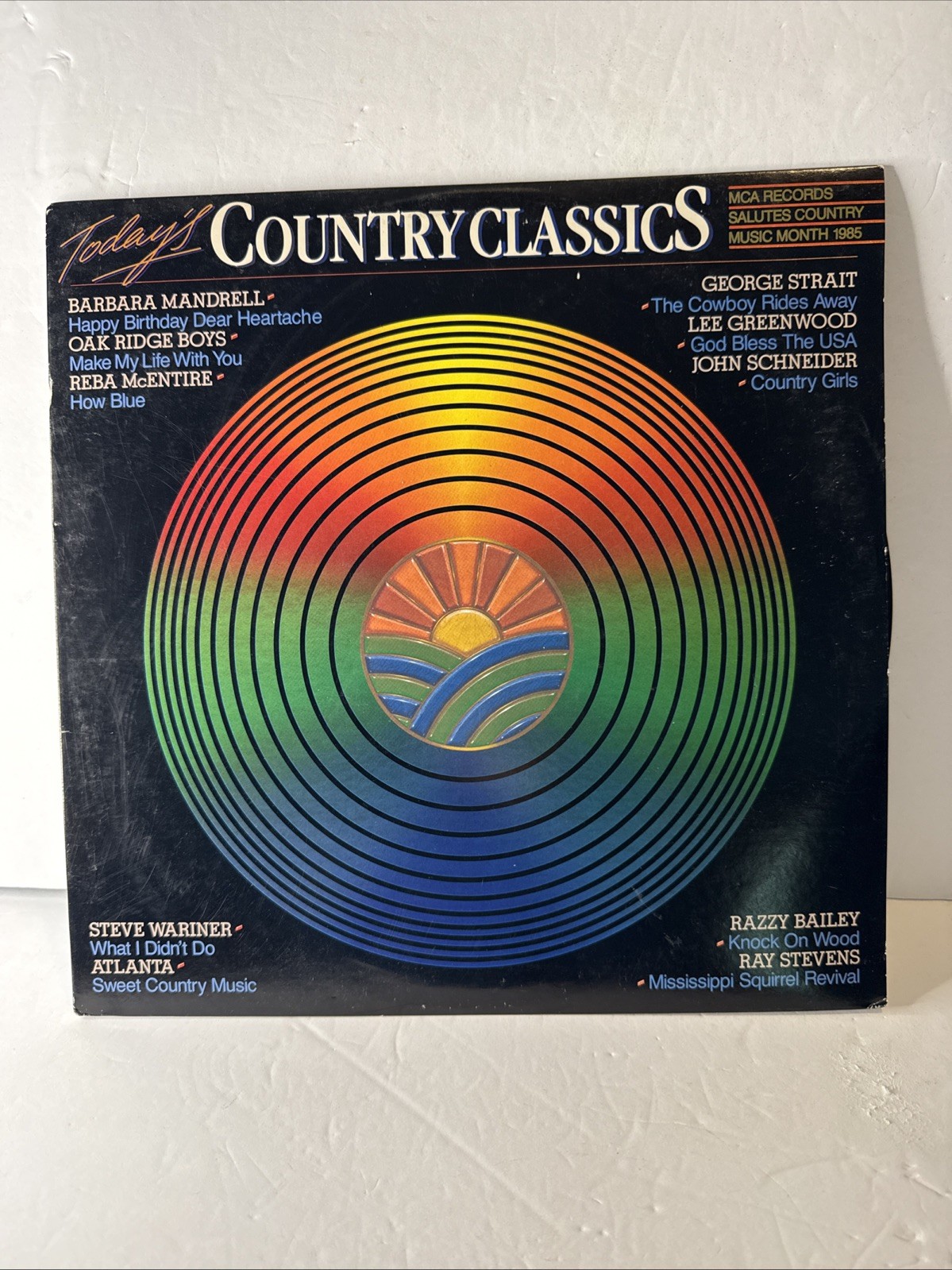 Vintage 1985 Today’s Country Classics Vinyl Album MCA-39029 Record