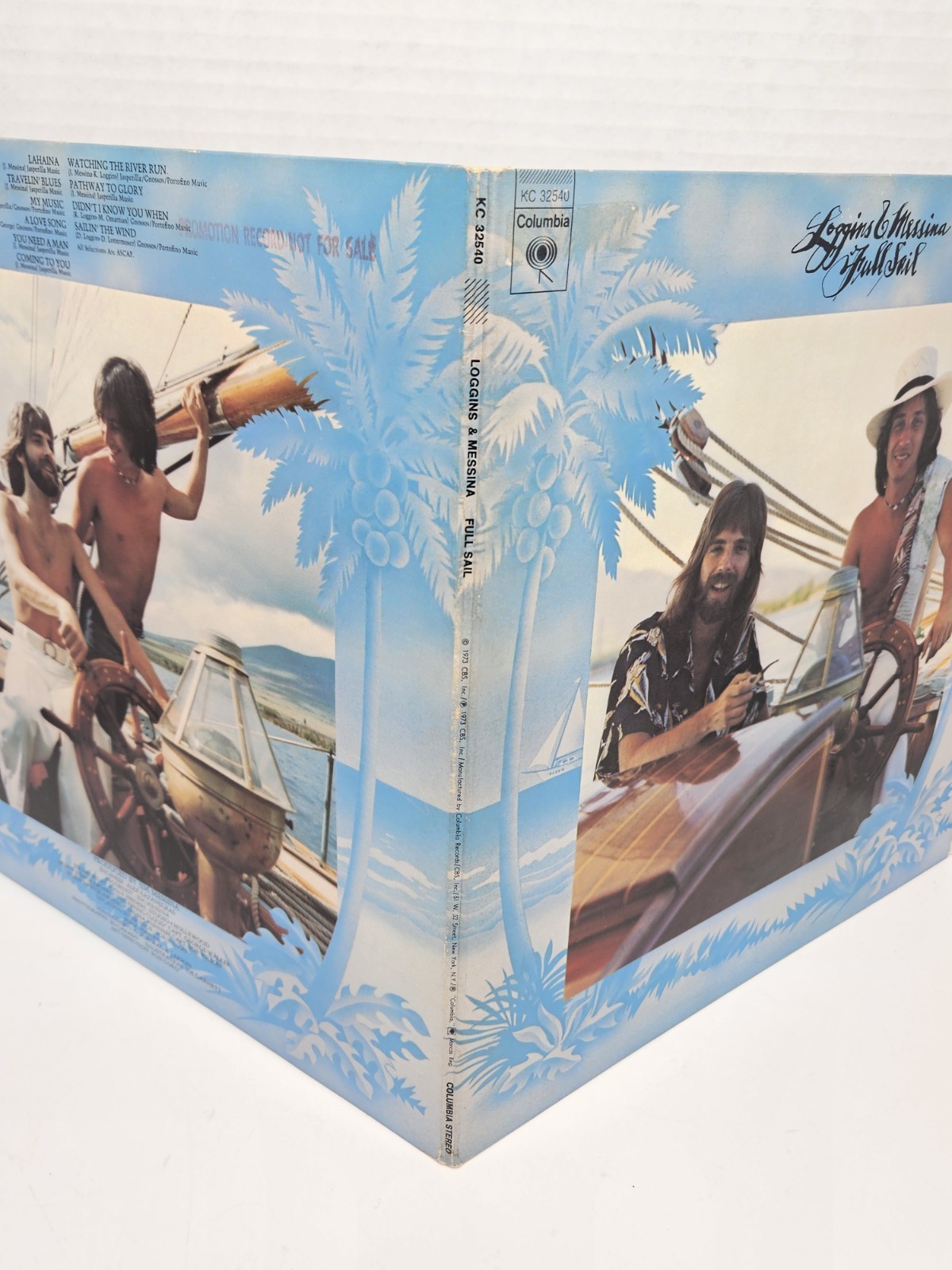 Loggins And Messina- Full Sail EX/VG+ 1973 Vinyl Record Gatefold Lp