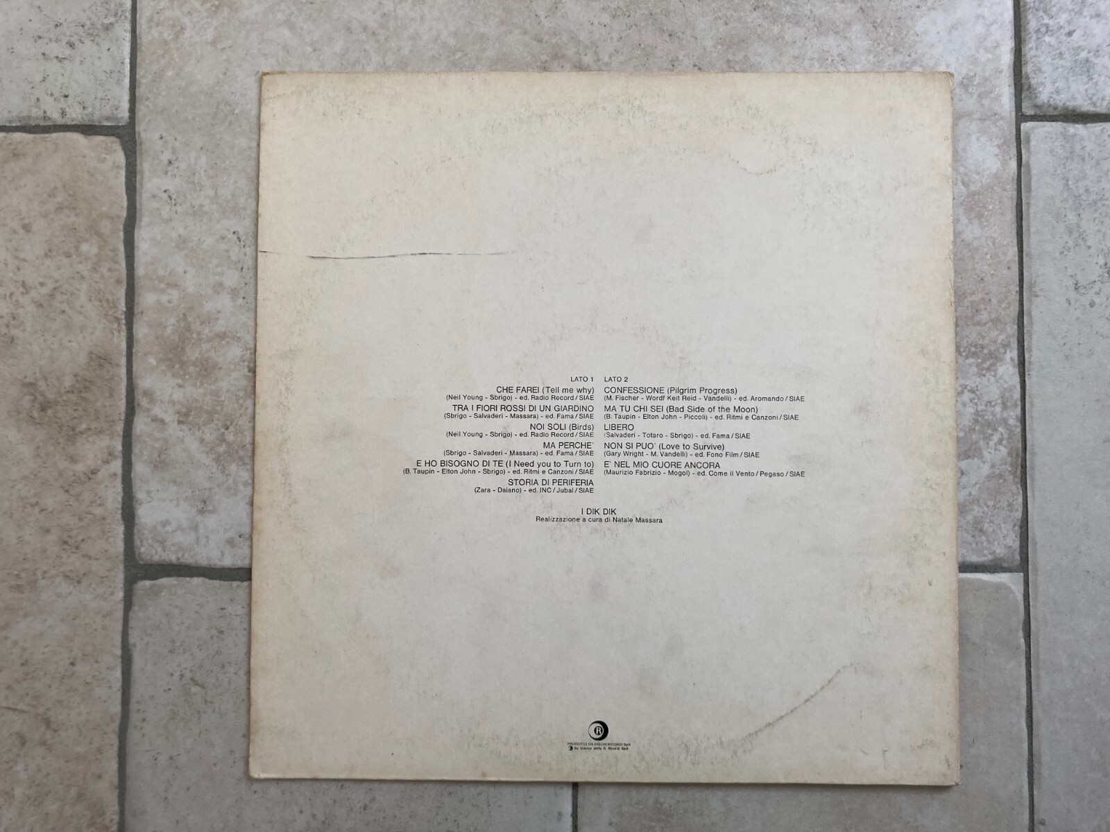 i Dik Dik _ Storie e Confessioni _ Vinile LP 33giri 12″ _ 1973 Ricordi 1st RARO