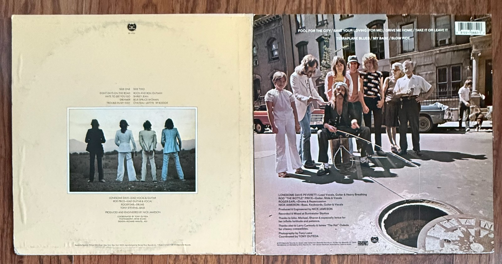 Lot of 5 Foghat Vinyl LPs Fool for the City Night Shift Stone Free Tight Shoes
