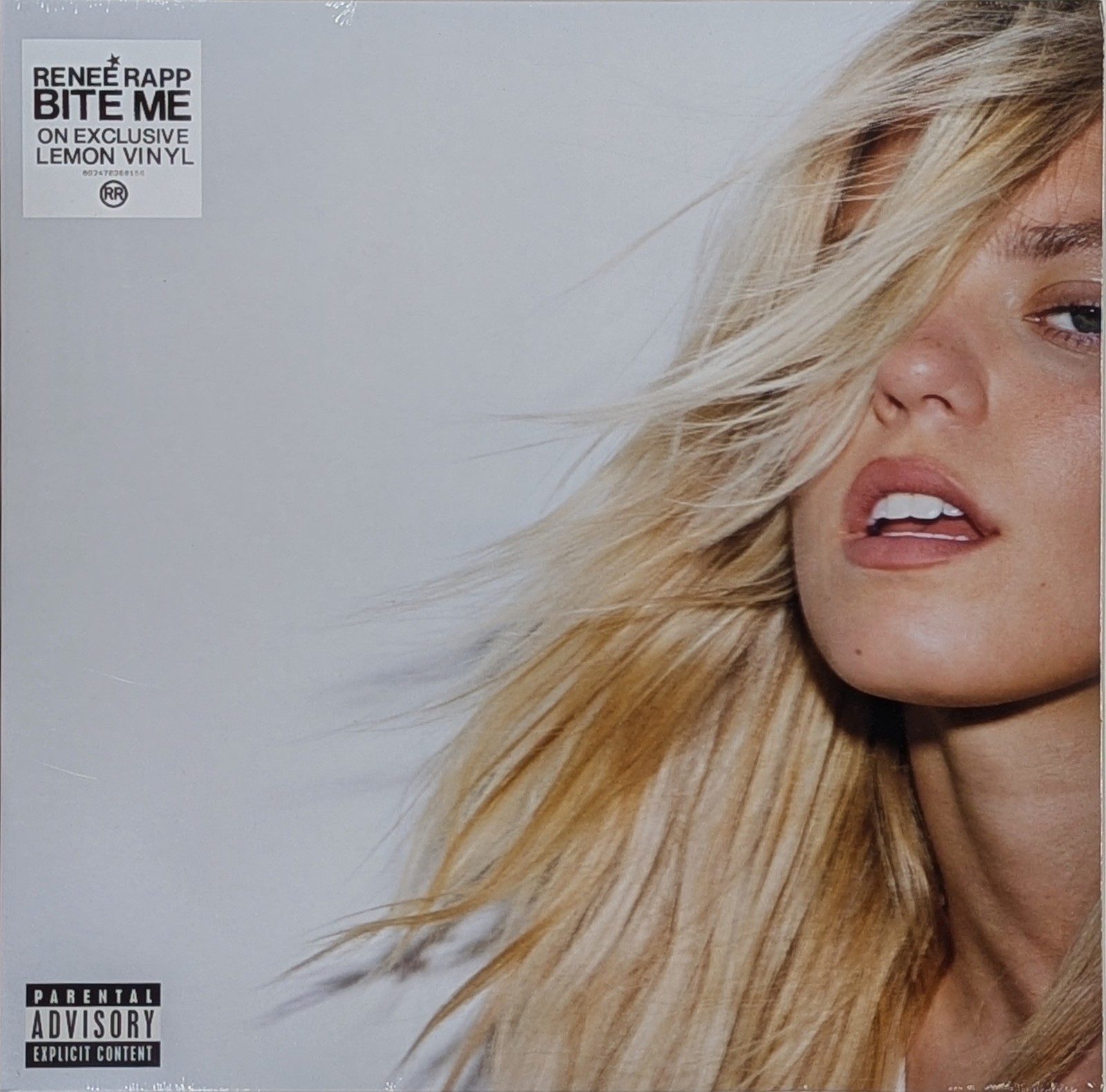 RENEE RAPP Bite Me LP Spotify Exclusive Yellow Vinyl Alternate Cover