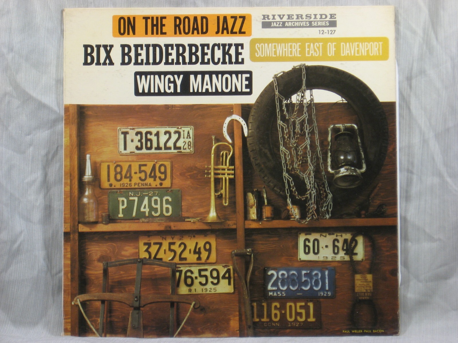 Beiderbecke, Manone – On-the-Road Jazz – Riverside Jazz Archives – RLP 12-127